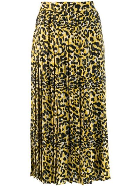 gucci map skirt|gucci leopard skirt.